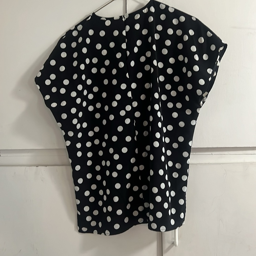 Vintage polkadot top size 10 - Picture 2 of 5